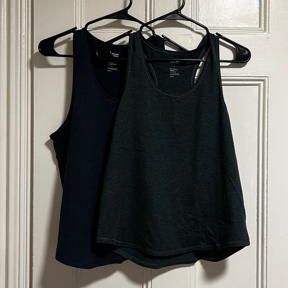 Girlfriend Collective ReSet Racerback Tank Top - Set of 2